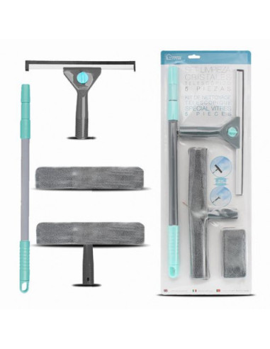 SET LIMPIEZA CRISTALES 5 PIEZAS URBAN LIVING