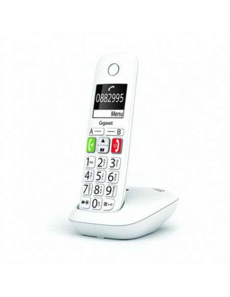 TELEFONO FIJO INALAMBRICO E290 TECLAS GRANDES NEGRO GIGASET