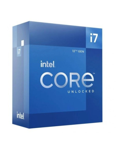 PROCESADOR INTEL CORE I7 12700KF 5GHZ 25MB IN BOX NO GRAPHICS