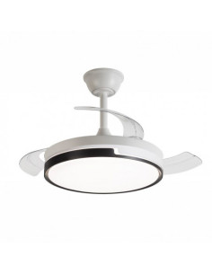 VENTILADOR DE TECHO CON ASPAS RETRACTILES 36\" CON LED 36W AVANT