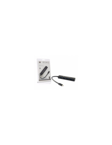 HUB USB C M CONCEPTRONIC 4P NEGRO CTC4USB3