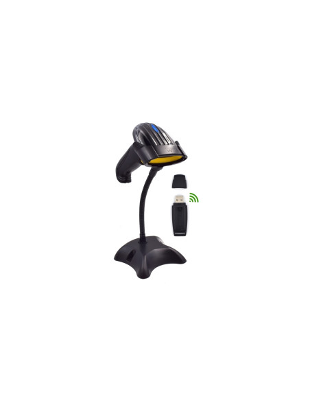 LECTOR CODIGO DE BARRAS EWENT WIRELESS USB NEGRO EW3430