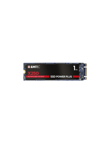 Emtec X250 Disco ssd M.2 1tb serial ATA III negro