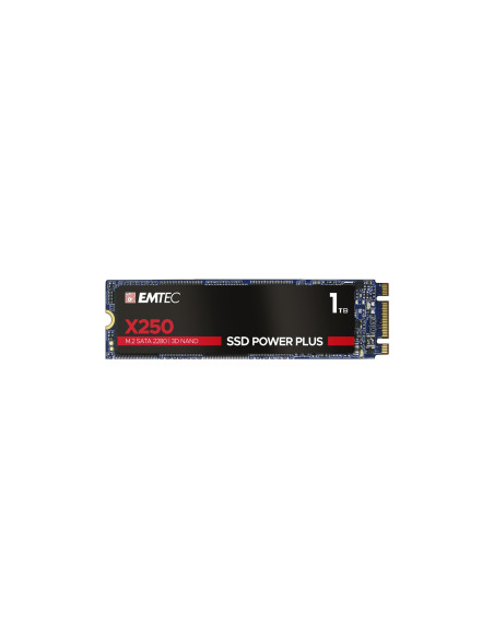 Emtec X250 Disco ssd M.2 1tb serial ATA III negro