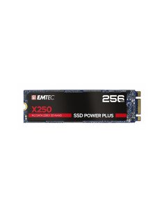 Emtec X250 Disco ssd M.2 256gb serial ATA III 3D nand negro
