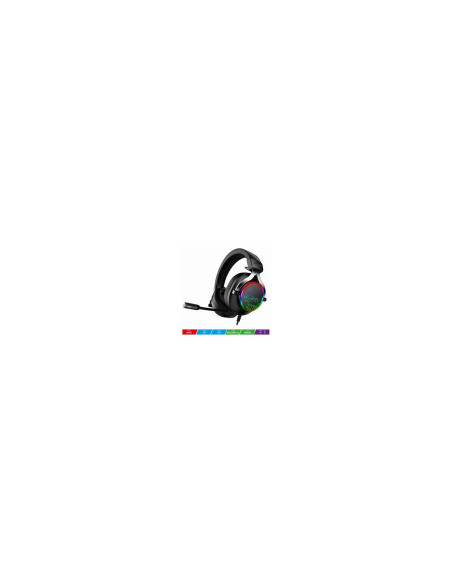Spirit of gamer Auriculares gaming diadema jack 3.5 usb 2.0 gris oscuro