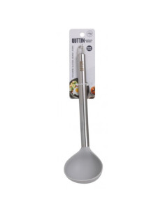 CUCHARON DE SILICONA CON MANGO ACERO INOX QUTTIN 2