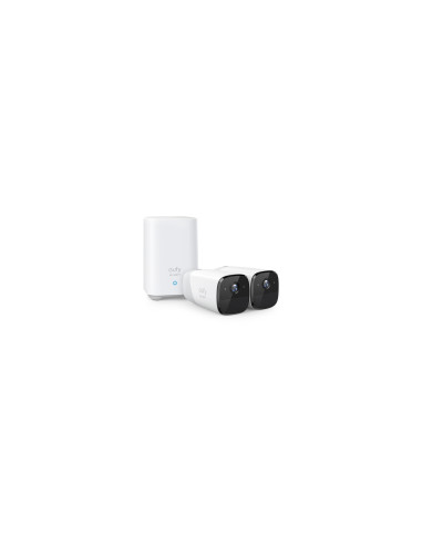 Eufy Camaras de Vigilancia eufyCam 2 Pro, 2K Cámara IP Exterior, 365 dÍ­as de baterÍ­a, Compatible con HomeKit, protección IP67,