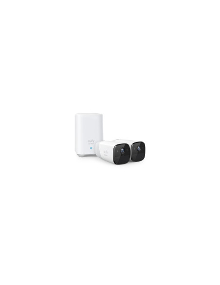 Eufy Camaras de Vigilancia eufyCam 2 Pro, 2K Cámara IP Exterior, 365 dÍ­as de baterÍ­a, Compatible con HomeKit, protección IP67,