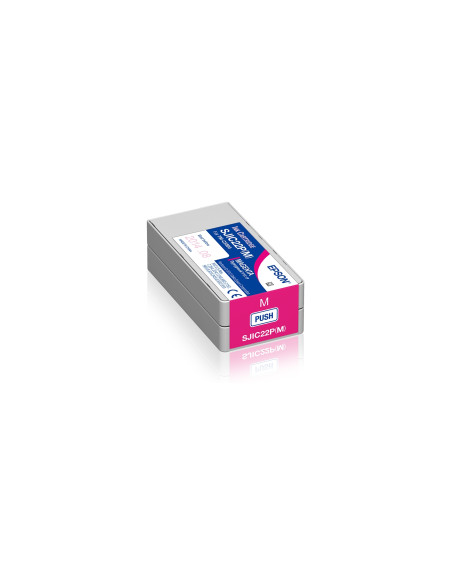 Epson SJIC22P(M): Ink cartridge for ColorWorks C3500 (Magenta)