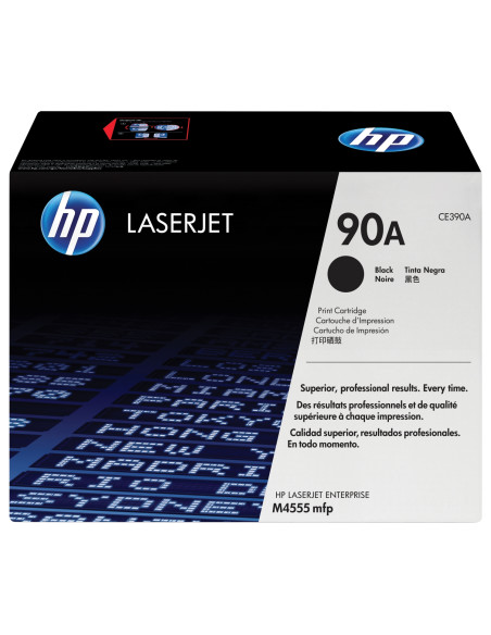 HP Cartucho de tóner original LaserJet 90A negro