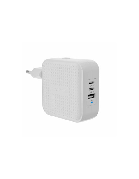 HYPER HJ1003WHWWGL cargador de dispositivo móvil Portátil, Smartphone, Tableta Blanco Corriente alterna Carga rápida Interior