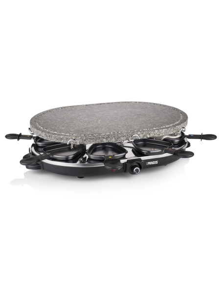 Princess 162720 Raclette Oval Stone 8 personas