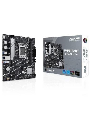 PLACA BASE ASUS PRIME B760M-R D4 MATX 2XDDR4 HDMI BULK