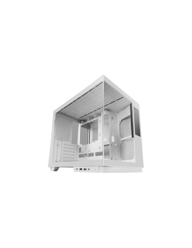 Mars Gaming MC-MIRAGE ATX Pantalla IPS 7,2" Cristal Templado Blanco