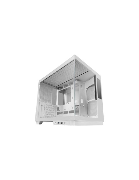 Mars Gaming MC-MIRAGE ATX Pantalla IPS 7,2" Cristal Templado Blanco