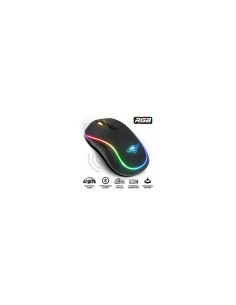 Spirit of Gamer PRO-M9 ratón Juego Ambidextro RF inalámbrico Óptico 4200 DPI 2