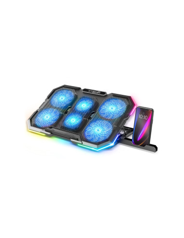 Spirit of Gamer SOG-VE700RGB almohadilla fría 25,4 cm (10") Negro