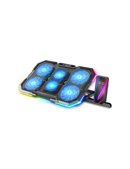 Spirit of Gamer SOG-VE700RGB almohadilla fría 25,4 cm (10") Negro