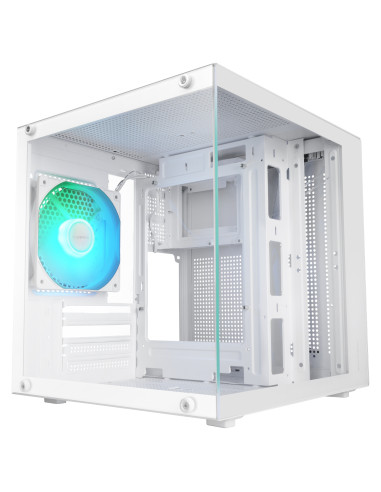 Mars Gaming MC-CUBEW carcasa de ordenador Mini Tower Blanco