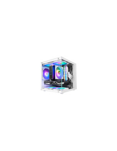Mars Gaming MC-CUBEW carcasa de ordenador Mini Tower Blanco 2