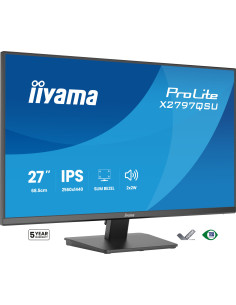 iiyama ProLite X2797QSU-B1 pantalla para PC 68,6 cm (27") 2560 x 1440 Pixeles Quad HD LED Negro