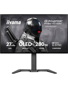 iiyama G-MASTER GOB2701QSC-B1 pantalla para PC 68,6 cm (27") 2560 x 1440 Pixeles 2K Ultra HD OLED Negro