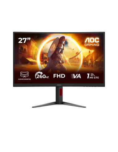 AOC G4 C27G4Z2 pantalla para PC 68,6 cm (27") 1920 x 1080 Pixeles Full HD LCD Negro, Rojo