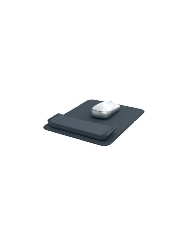 ALFOMBRILLA + REPOSAMUÑECA TECLADO LEITZ ERGONOMICO GREY
