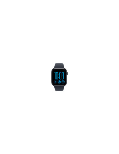 Apple Watch SE (3nd generation) SE 3 (GPS) - Caja de aluminio en color medianoche de 44 mm - Correa deportiva azul marino - Tall