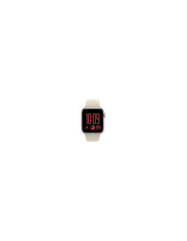 Apple Watch SE (3nd generation) SE 3 (GPS + Cellular) - Caja de aluminio en blanco estrella de 40 mm - Correa deportiva color ar