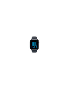 Apple Watch SE (3nd generation) SE 3 (GPS + Cellular) - Caja de aluminio en color medianoche de 44 mm - Correa deportiva azul ma 2