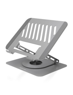 AISENS Soporte de Sobremesa XL Giratorio Ajustable para Portatil /