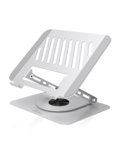 AISENS Soporte de Sobremesa XL Giratorio Ajustable para Portatil /