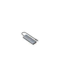 AISENS USB-C Dock 9 en 1, USB-C A 1xHDMI, 1xDisplayPort, 1xRJ45, 2