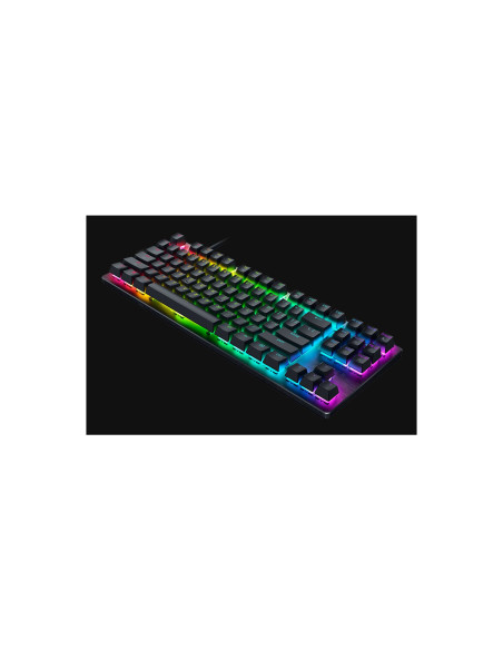 Razer Huntsman V3 HE Magnetic Tenkeyless 8KHz teclado Juego USB QWERTY Inglés Negro