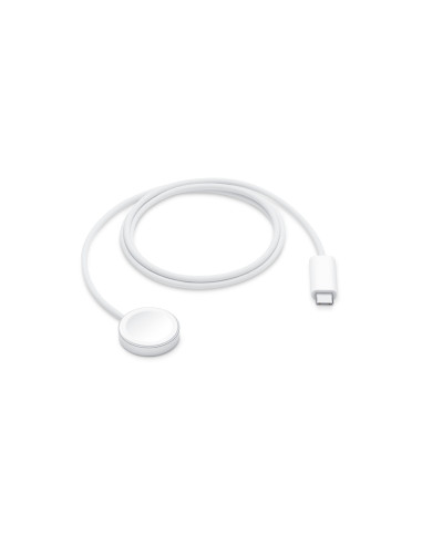 Apple MT0H3ZM/A cargador de dispositivo móvil Reloj inteligente Blanco USB Cargador inalámbrico Carga rápida Interior