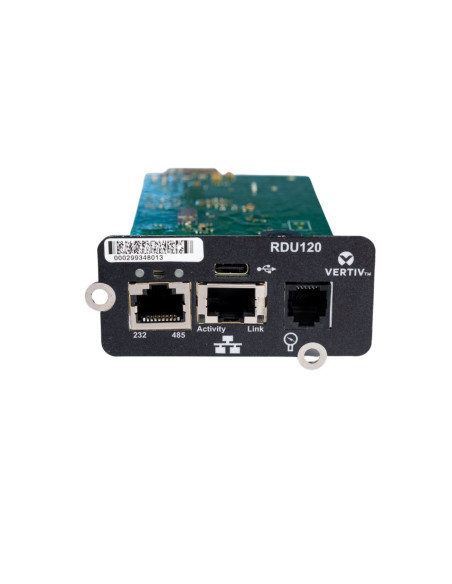 Vertiv Liebert IntelliSlot RDU120 Interno Ethernet 1000 Mbit/s