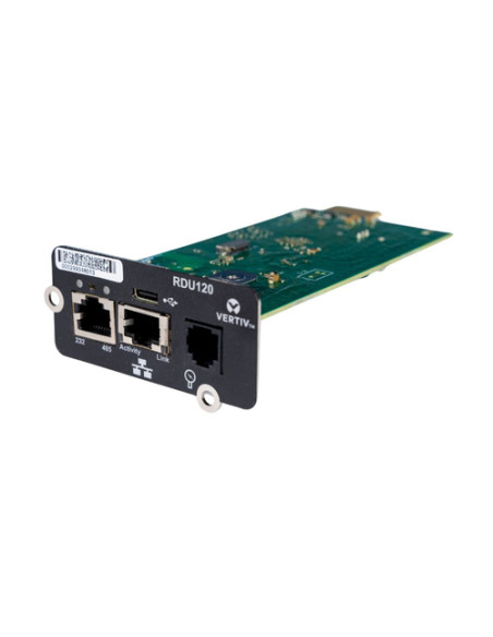Vertiv Liebert IntelliSlot RDU120 Interno Ethernet 1000 Mbit/s