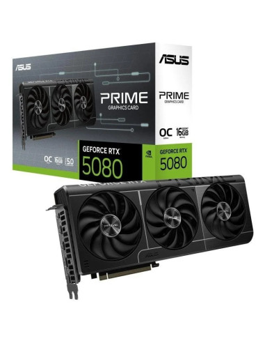 TARJETA DE VIDEO ASUS PRIME RTX 5080 16GB OC GDRR7 PCIE
