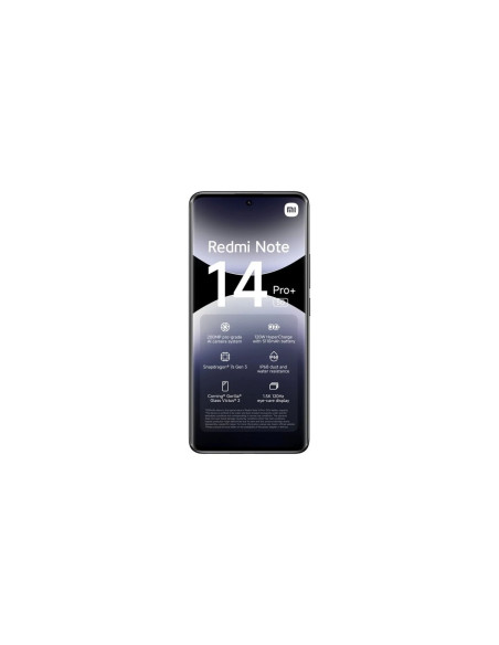 Xiaomi Redmi Note 14 Pro + 5G 8/256GB Negro Medianoche Smartphone