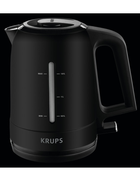 Krups BW2448 tetera eléctrica 1,6 L Negro