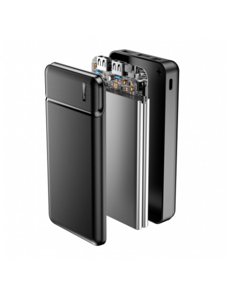 POWERBANK 20000MAH MXPB-01 NEGRO MAXLIFE
