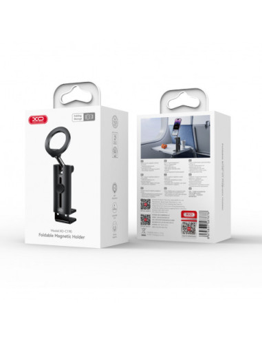 SOPORTE UNIVERSAL CON CIERRE PARA MAGSAFE C190 NEGRO XO