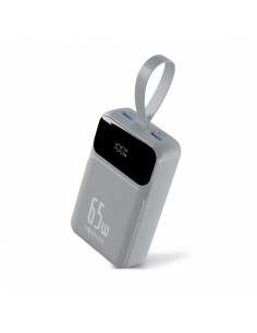 BATERIA EXTERNA 20000MAH 65W FOREVER VIBE-TB65 PLATA FOREVER 2