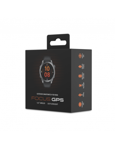 SMARTWATCH FOREVER FOCUS GPS SW-900 NEGRO