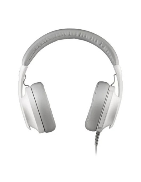 AURICULARES + MICROFONO NGS VOX805 USB-A/C WHITE