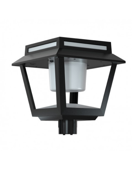 FAROL LED SOLAR 2 EN 1 SERIE PRO TOWER DUO 15W 1600LM 3 TEMPERATURAS ELBAT