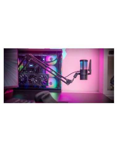 MICROFONO MMICSC NEGRO | BRAZO REGULABLE | RGB | ACCESORIOS | MARS