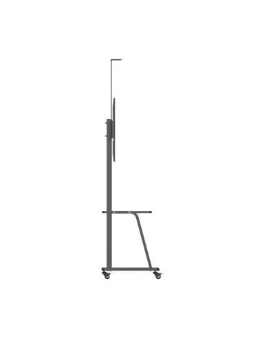 SOPORTE TV MONITOR AISENS SUELO CON RUEDAS 37-100 150KG BLACK